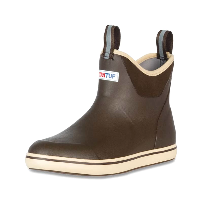 6 Inch Chocolate Deck Ankle Boot for Men