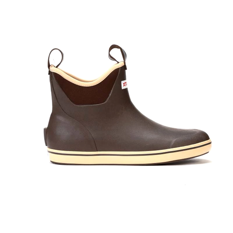 6 Inch Chocolate Deck Ankle Boot for Men