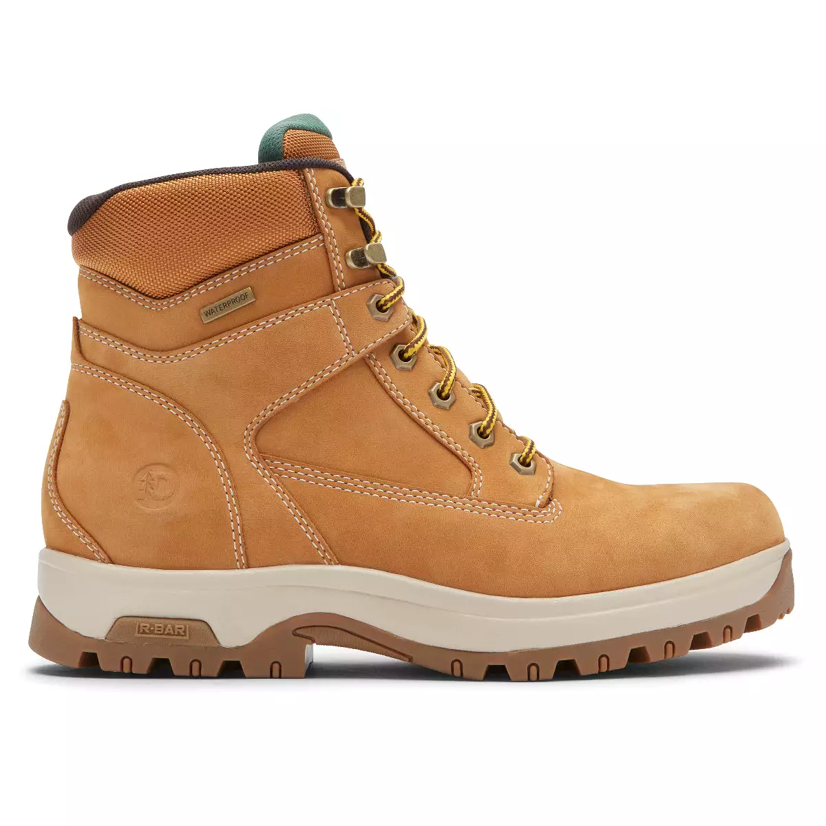 8000Works Waterproof 6-Inch Men's Plain Toe Boot