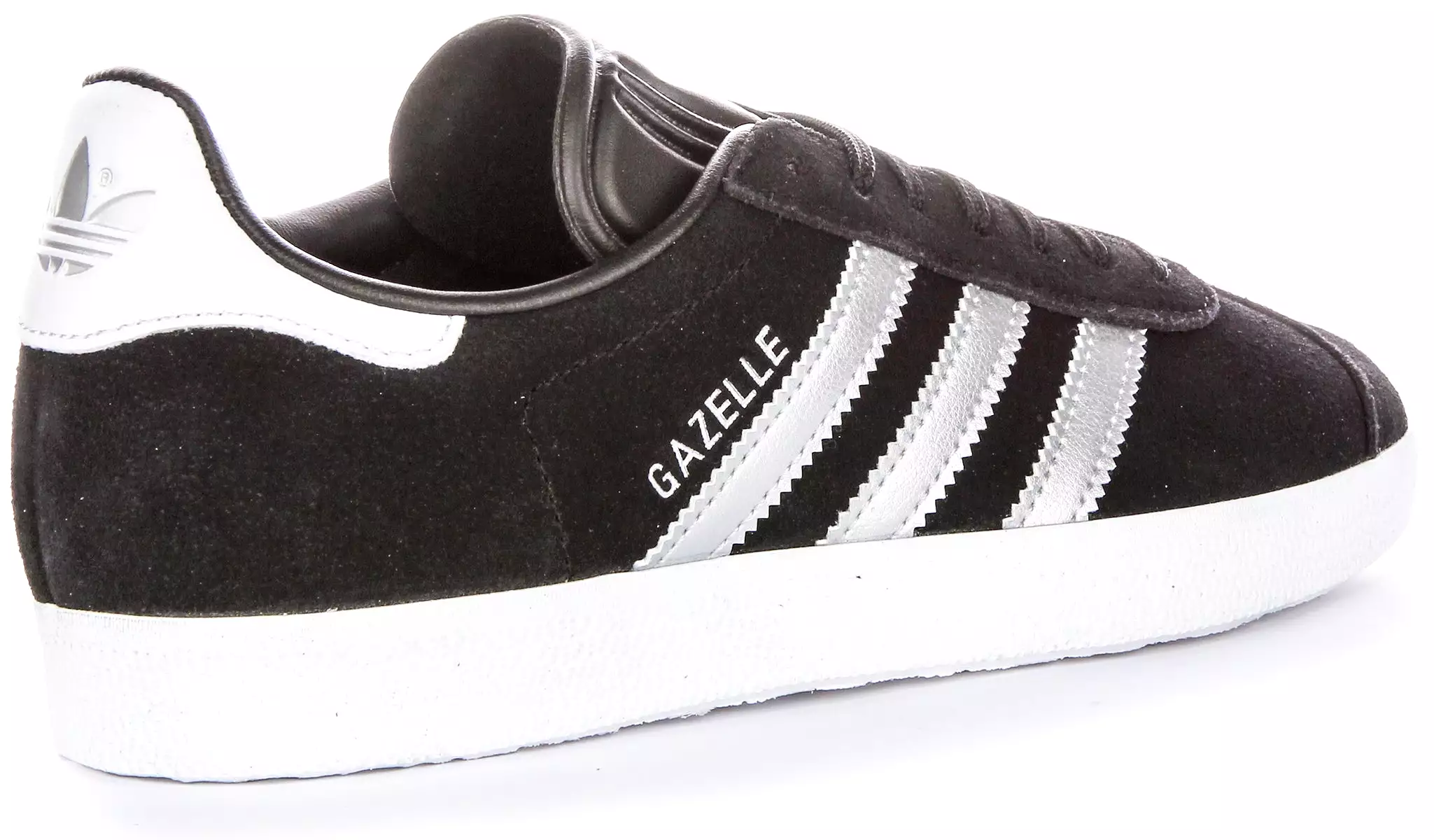 Adidas Gazelle - Black Silver - Women's Shoes