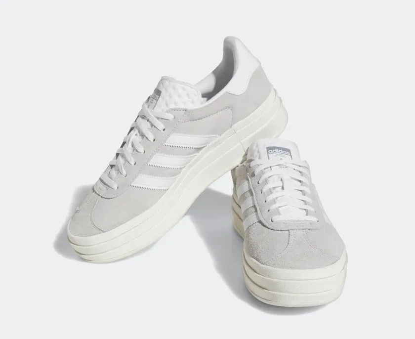 Adidas Gazelle Bold Grey Two Footwear White Core White HQ6893 Online Store