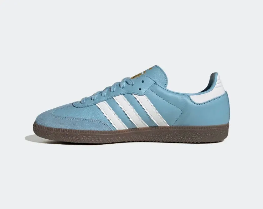 Adidas Samba Team Argentina Clear Blue Footwear White HQ7037 Sports Store