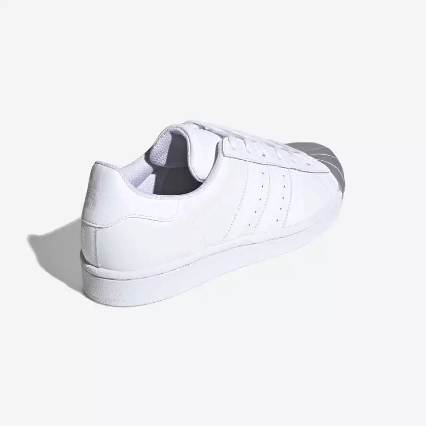 Adidas Superstar metallic toe women's shoes FX4747