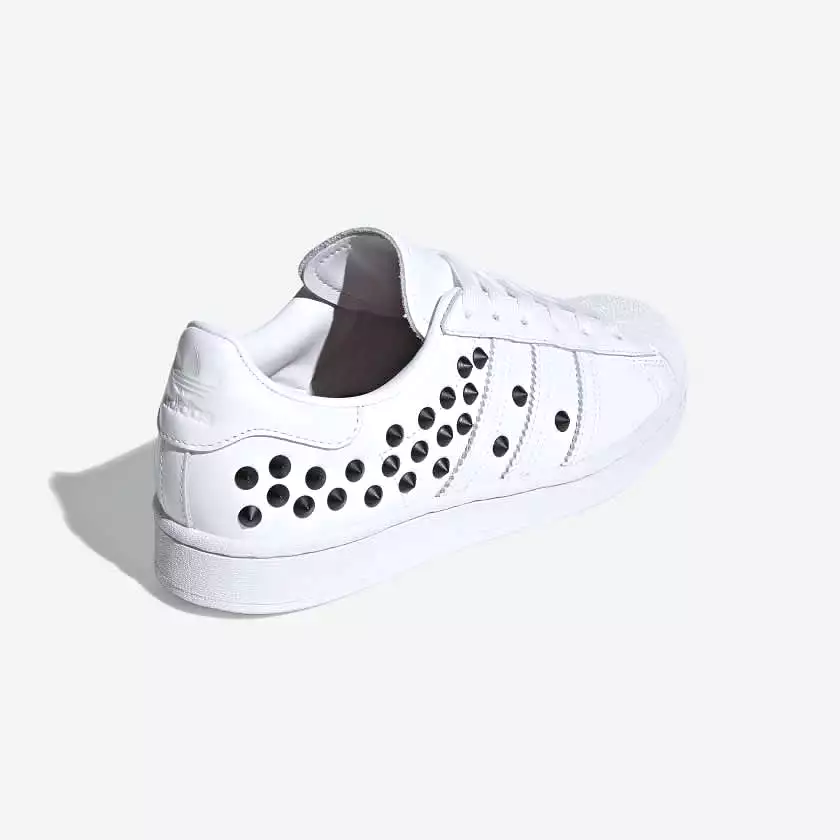 Adidas Superstar Studs White Size 6- Women's Originals.