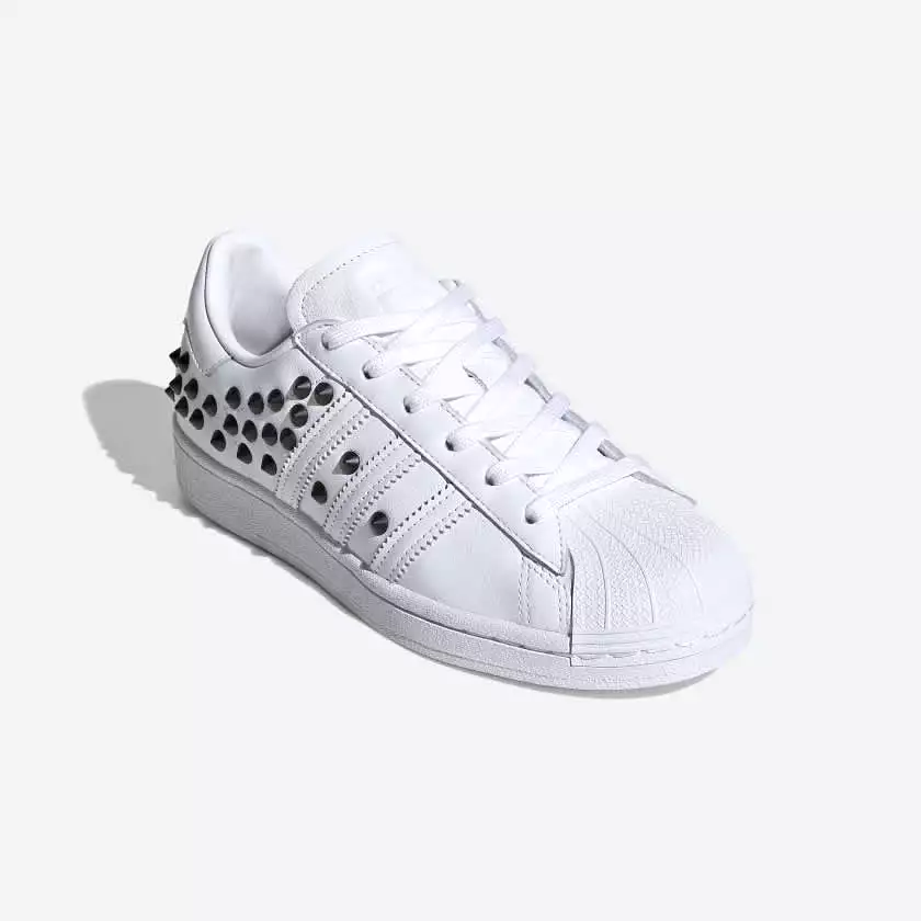 Adidas Superstar Studs White Size 6- Women's Originals.