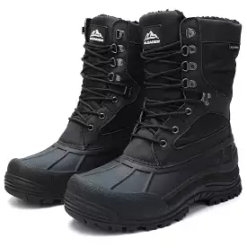 Aleader Men's Waterproof Snow Boots