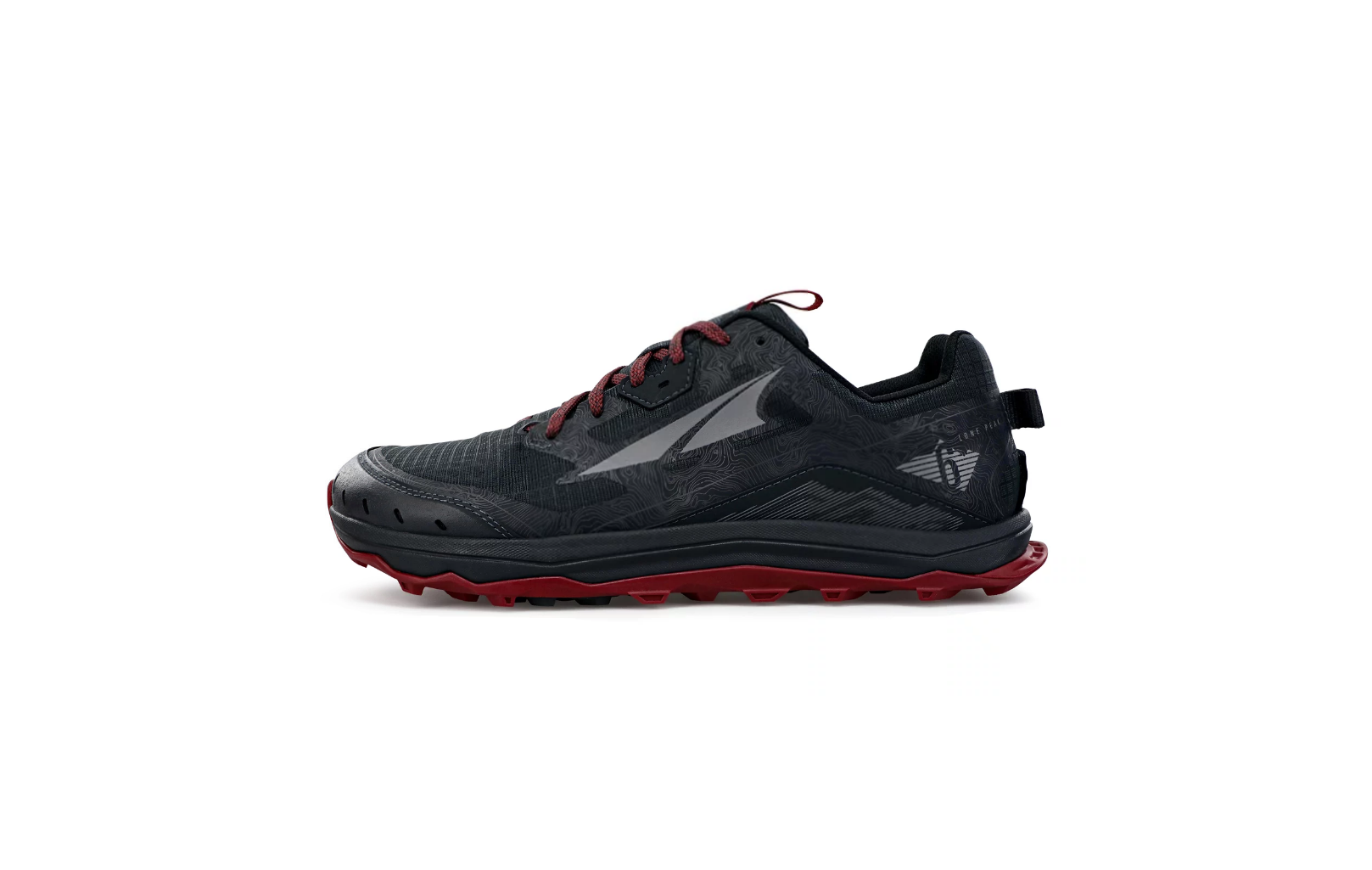 ALTRA Lone Peak 6 Men's Trail Running Shoe - Black/Gray