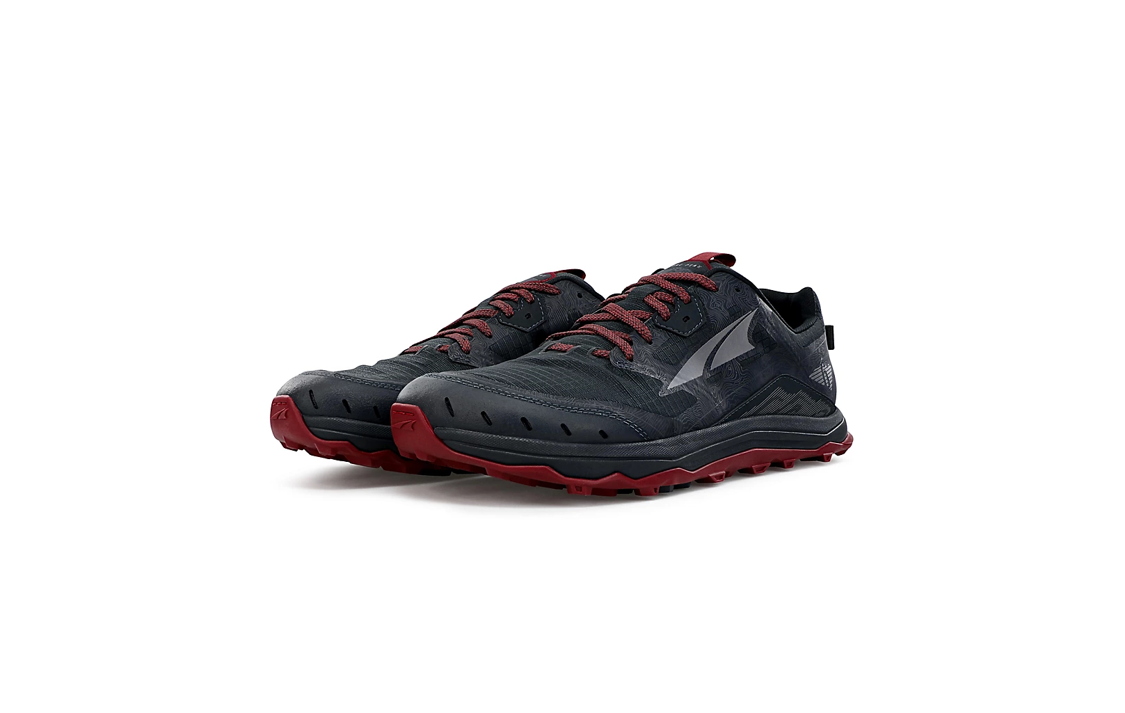 ALTRA Lone Peak 6 Men's Trail Running Shoe - Black/Gray