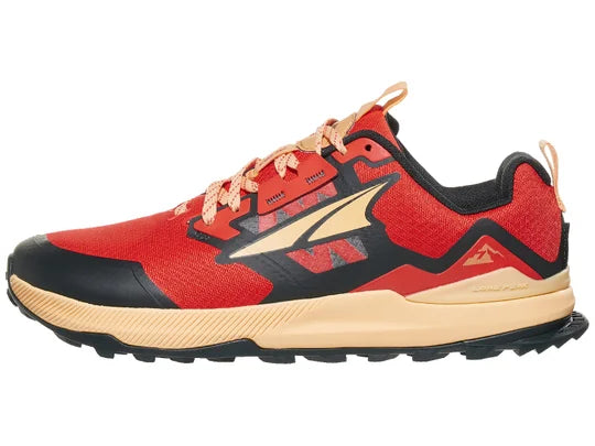 ALTRA Lone Peak 7 Men's Running Shoe - Red/Orange