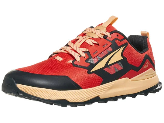 ALTRA Lone Peak 7 Men's Running Shoe - Red/Orange