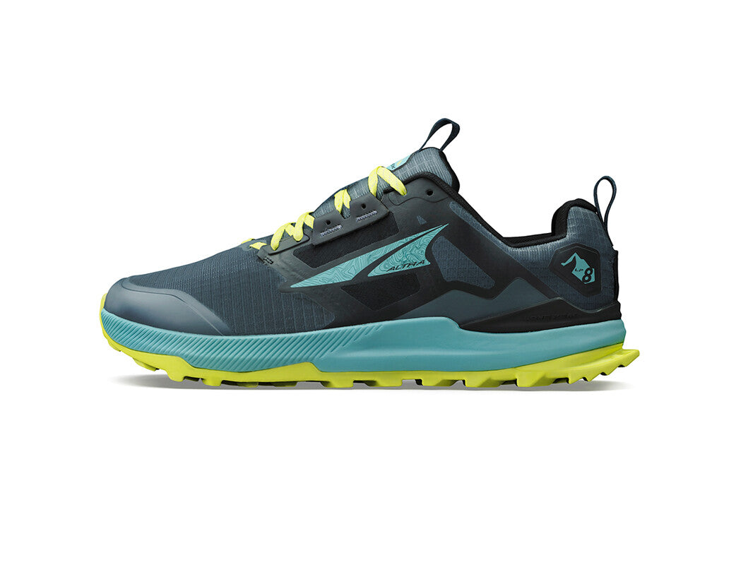 Altra Lone Peak 8 for Men, Black/Green