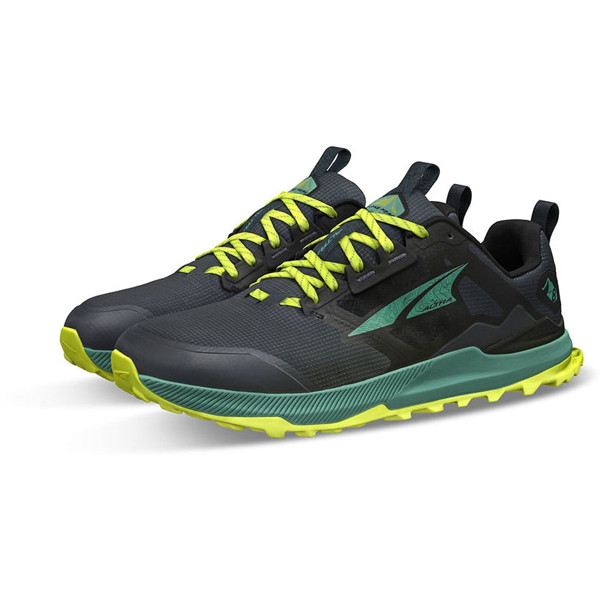 Altra Lone Peak 8 for Men, Black/Green