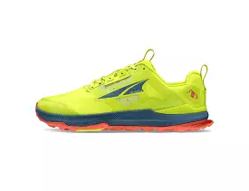 Altra Lone Peak 8 - Lime men's running shoe.