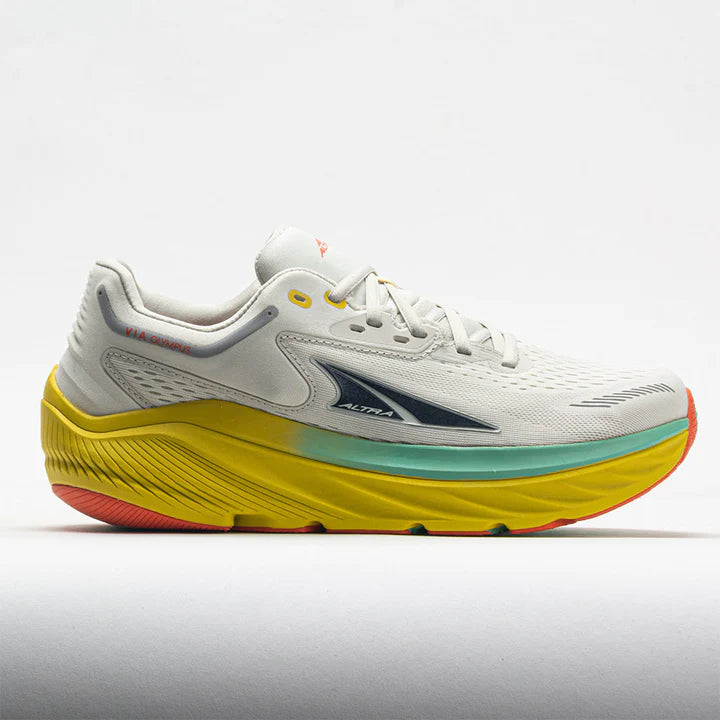 ALTRA Men's Via Olympus - Gray/Yellow shoes