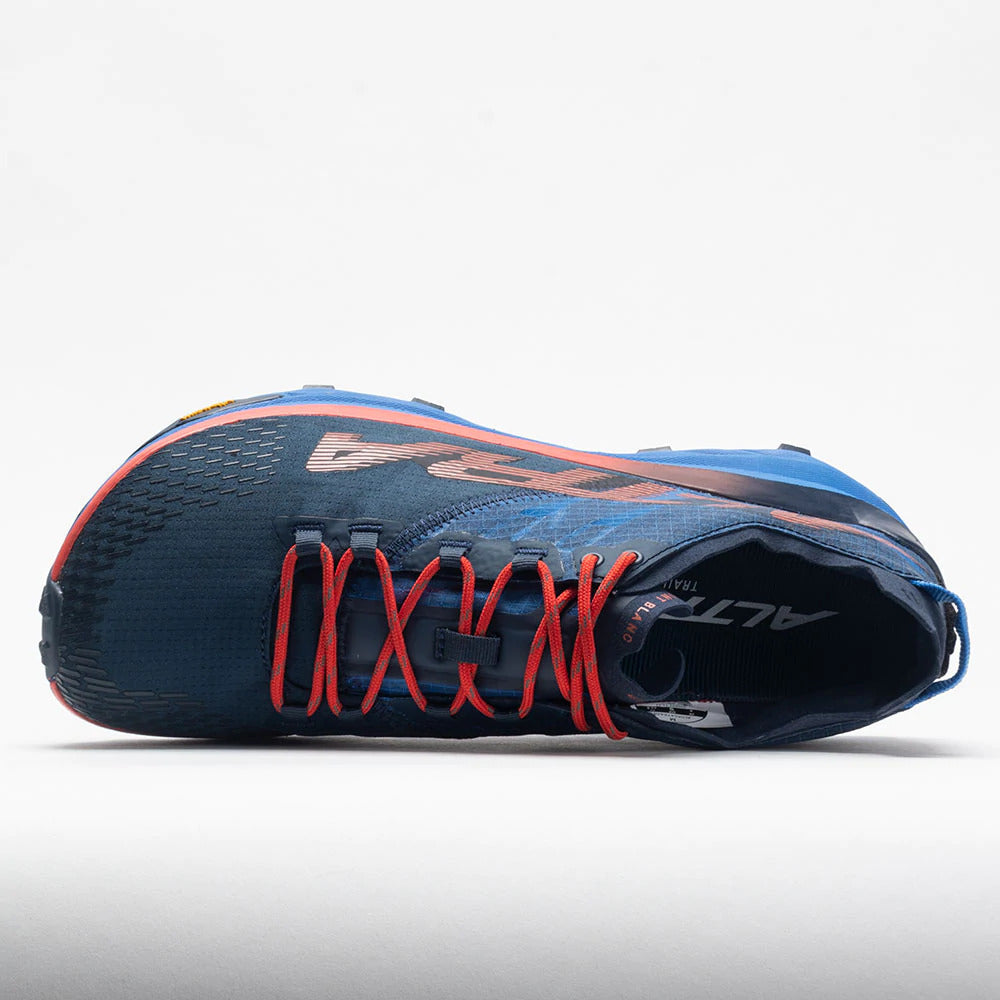 ALTRA Mont Blanc Men's Trail Running Shoes - Blue/Red.