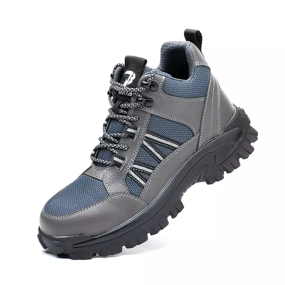 Anti-Smash Anti-Pierce Women's Safety Shoes - Steel Toe Construction Work Footwear