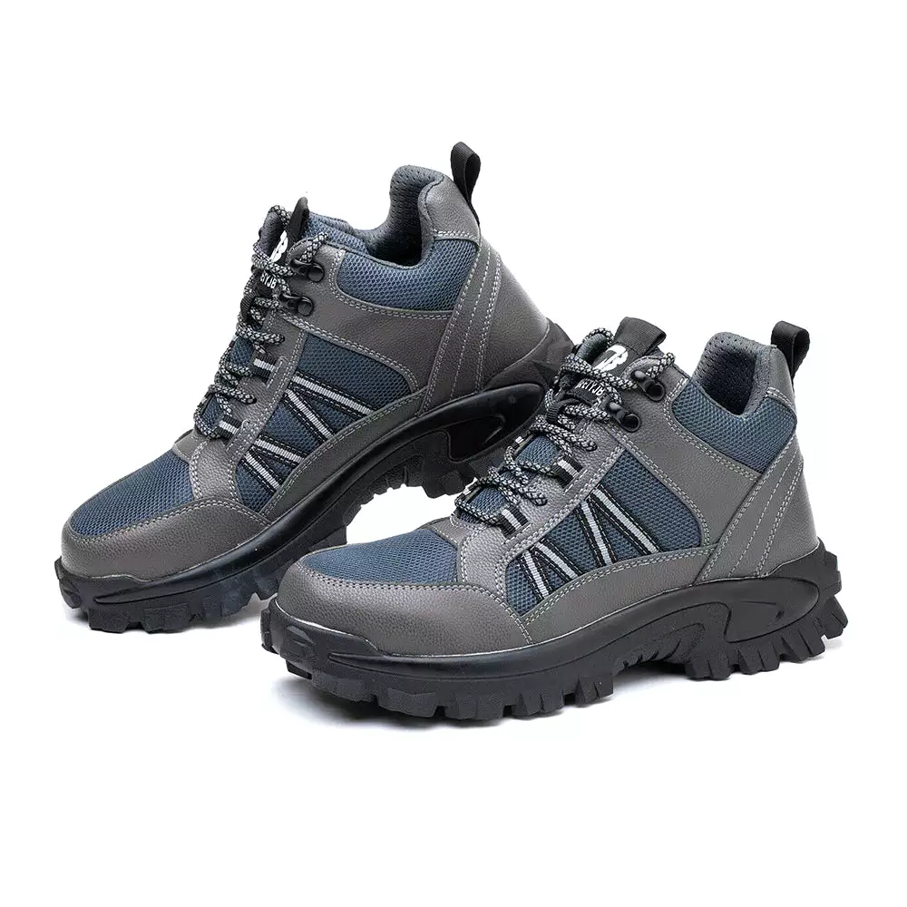 Anti-Smash Anti-Pierce Women's Safety Shoes - Steel Toe Construction Work Footwear