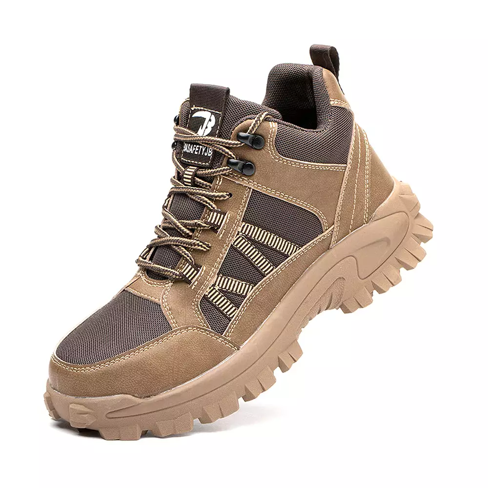 Anti-Smash Anti-Pierce Women's Safety Shoes - Steel Toe Construction Work Footwear