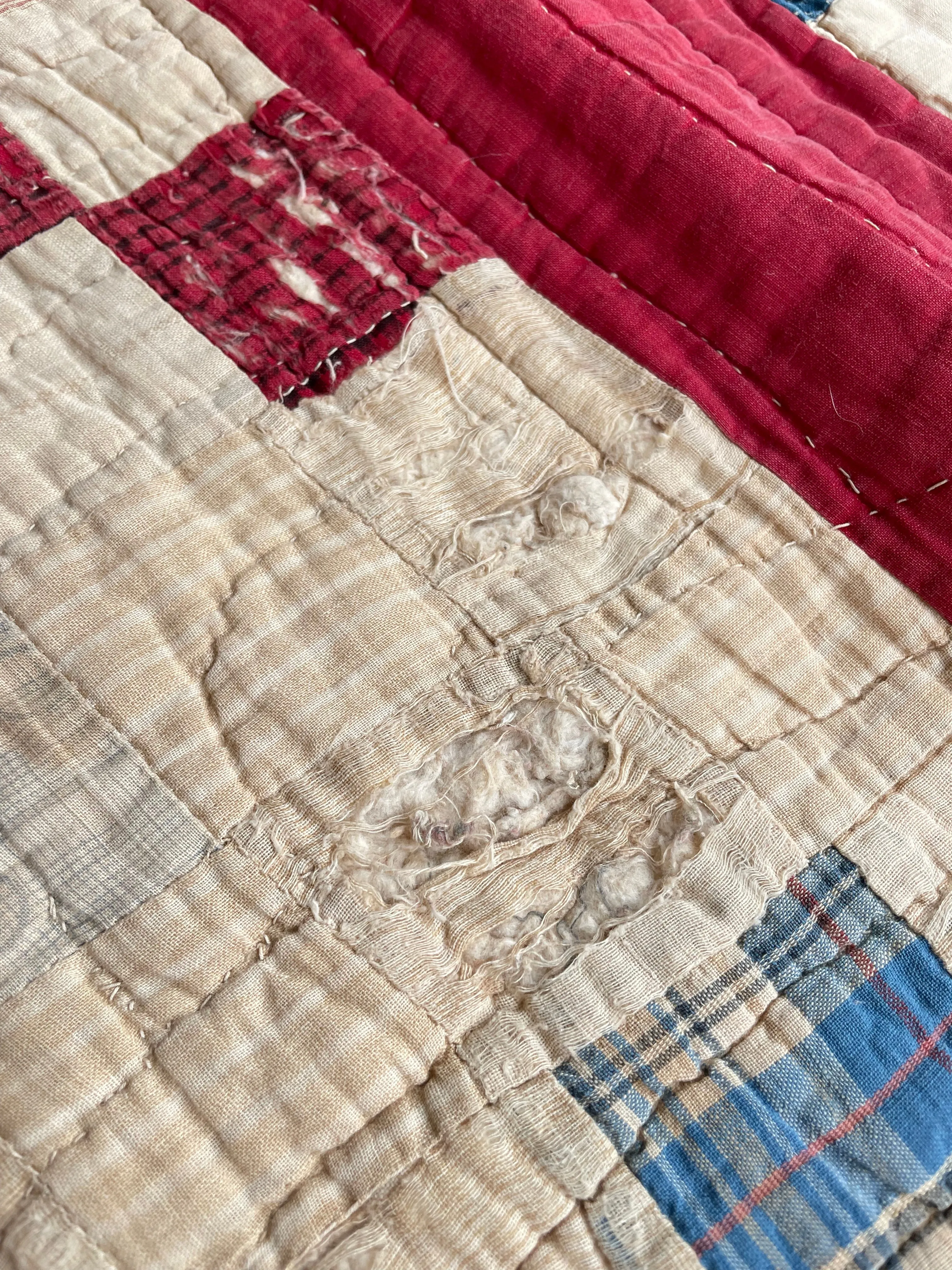 Vintage Handmade 1900s Quilt