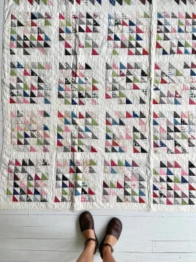 Vintage Triangle Blocks Quilt