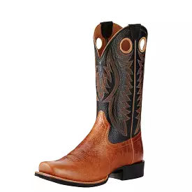 Ariat Cutter Classic VX Gingersnap and Black Deertan Boots for Men