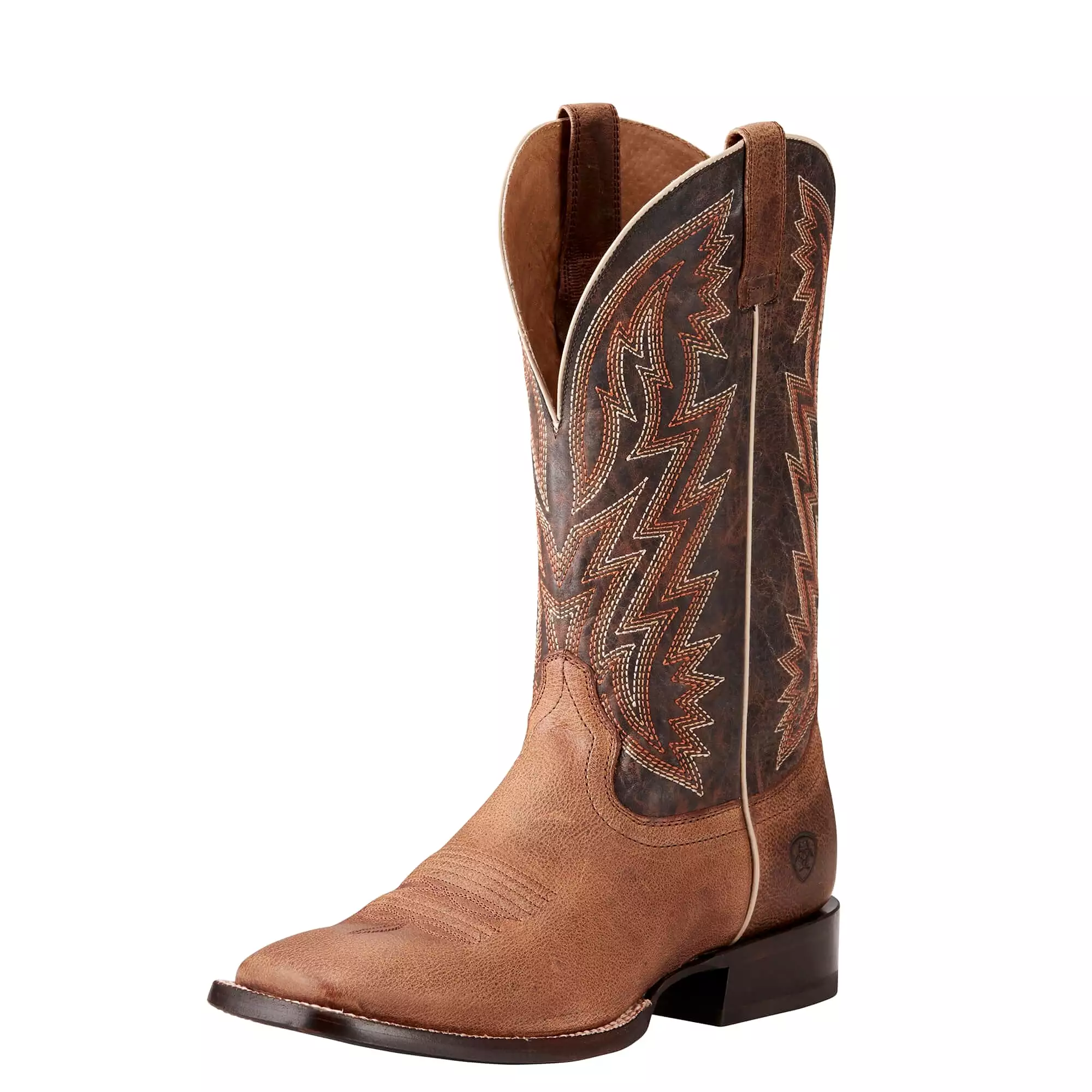 Ariat Men's Ranchero Rebound Boots in Khaki and Dark Desert