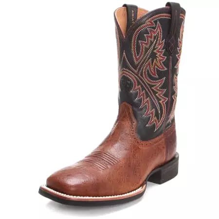 Ariat Quickdraw Horseman Boots - Ostrich Leather.