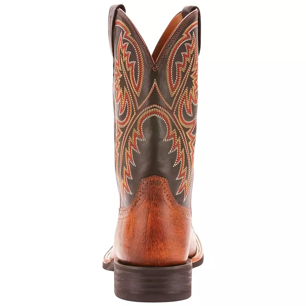 Ariat Quickdraw Horseman Boots - Ostrich Leather.