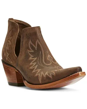 Ariat Women's Snip Toe Dixon Weathered Western Booties