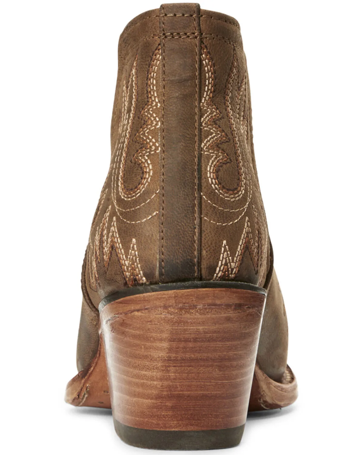 Ariat Women's Snip Toe Dixon Weathered Western Booties