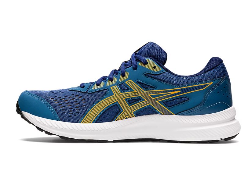 Asics Gel-Contend 8 Azure/Amber Running Shoes