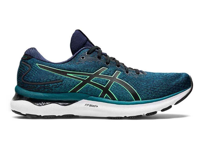 Asics Gel-Nimbus 24 Velvet Pine/New Leaf Running Shoes