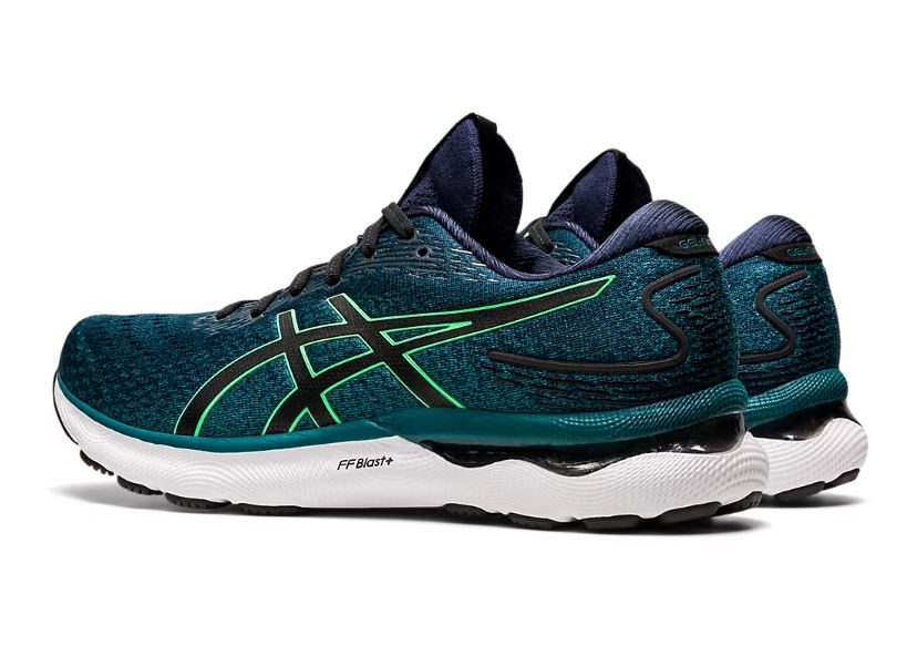 Asics Gel-Nimbus 24 Velvet Pine/New Leaf Running Shoes