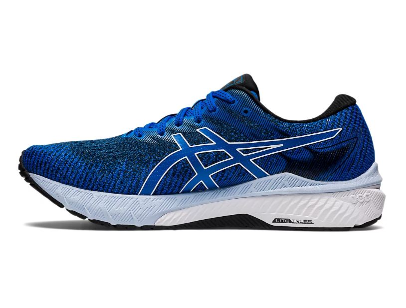 Asics GT-2000 10 Electric Blue/White Running Shoes.