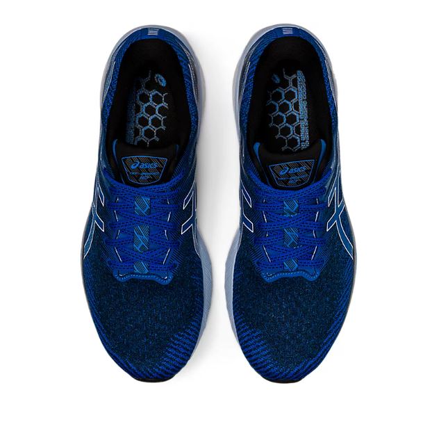 Asics GT-2000 10 Electric Blue/White Running Shoes.