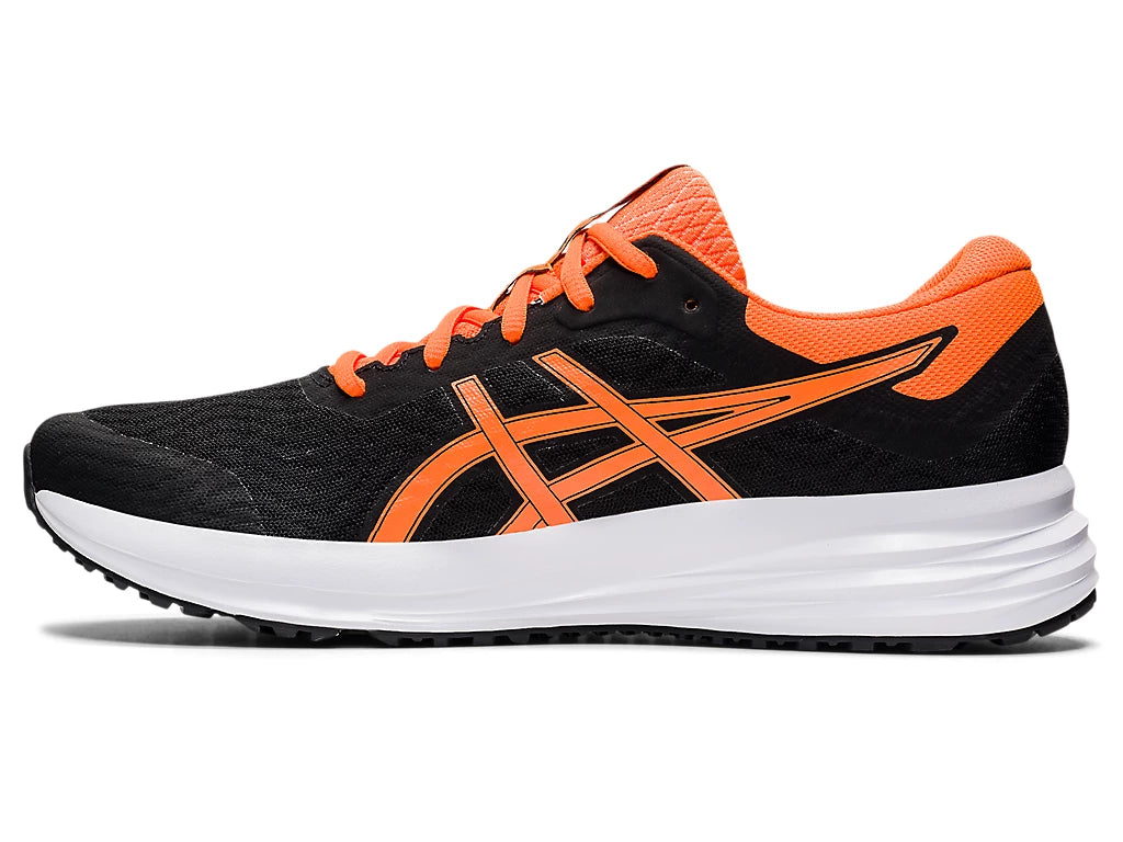 Asics Patriot 12 Men's Running Shoes - Black and Orange