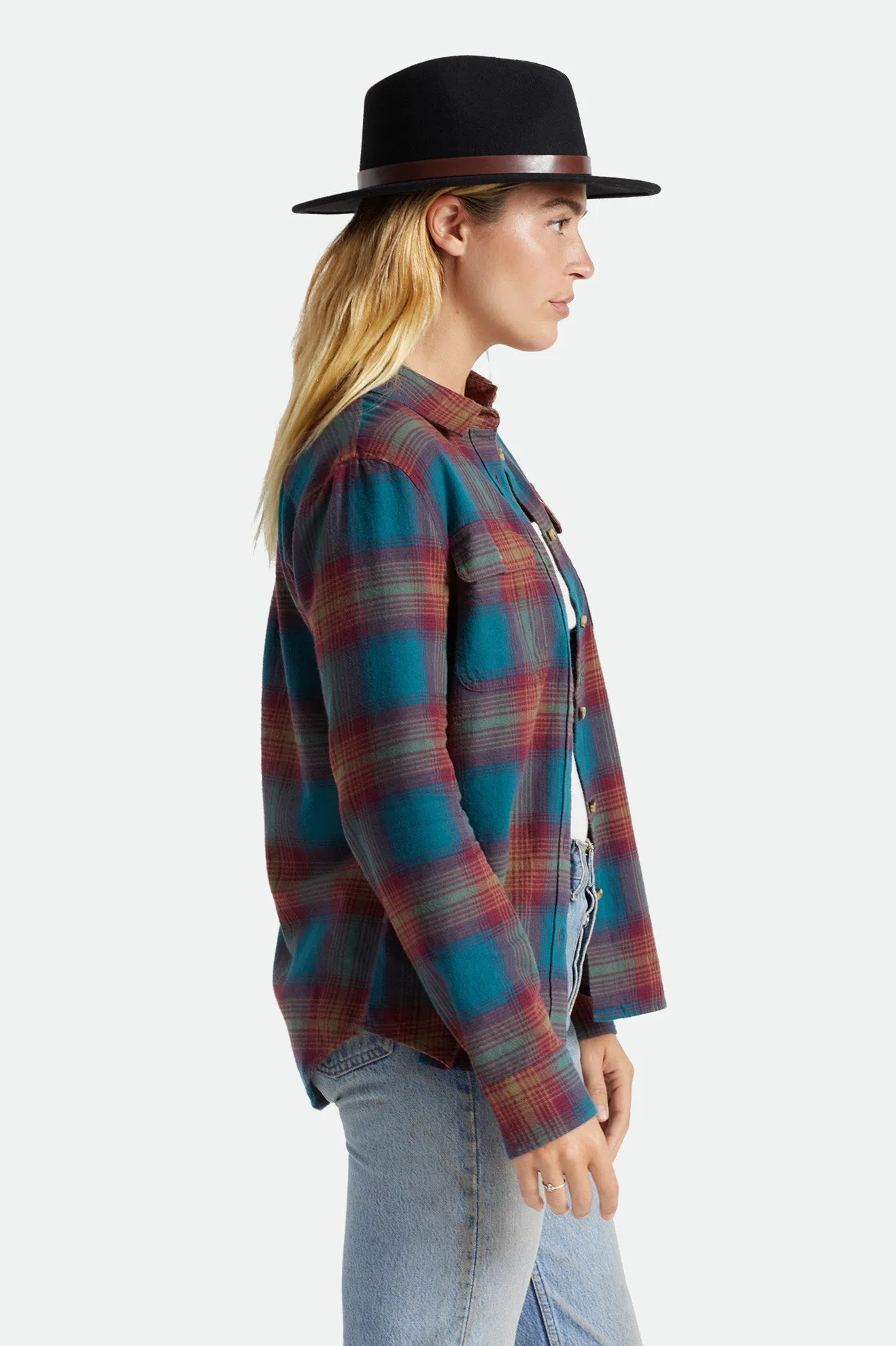 Atlantic Deep Women's Flannel at Bowery