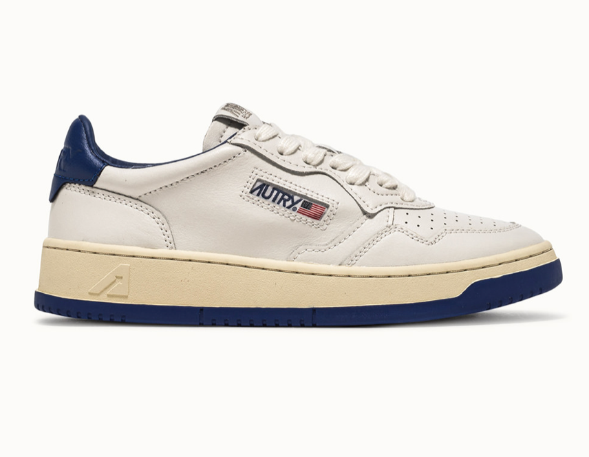 Autry Action Shoes 01 Bicolour AULM BB35 - Blue White