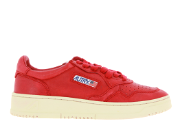 Autry Low Man Goat/Goat Action Shoes - Red