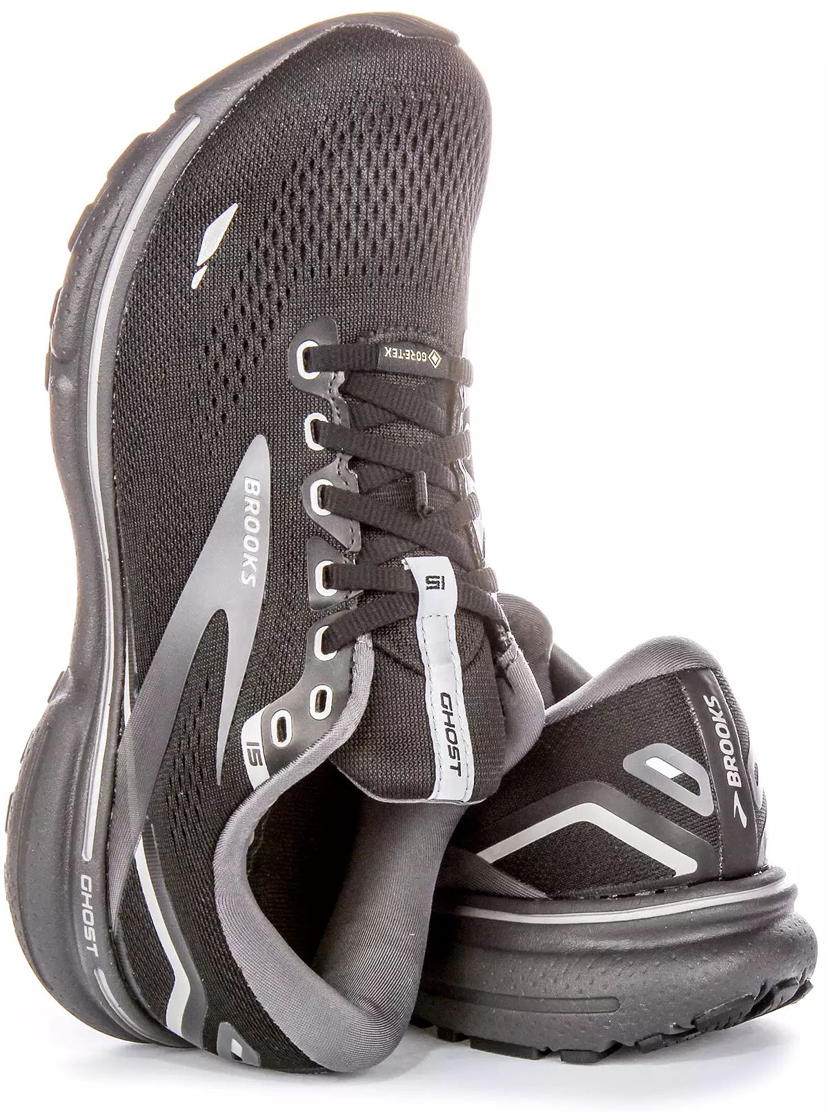 Black Brooks Ghost 15 GTX - Women's | Medium Fit