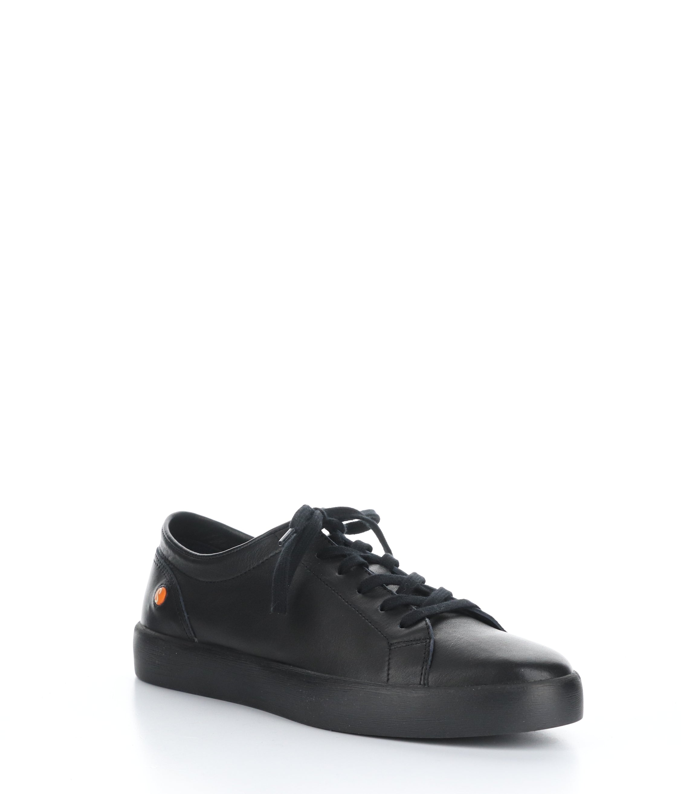 Black Lace-up Trainers ROSS594SOF