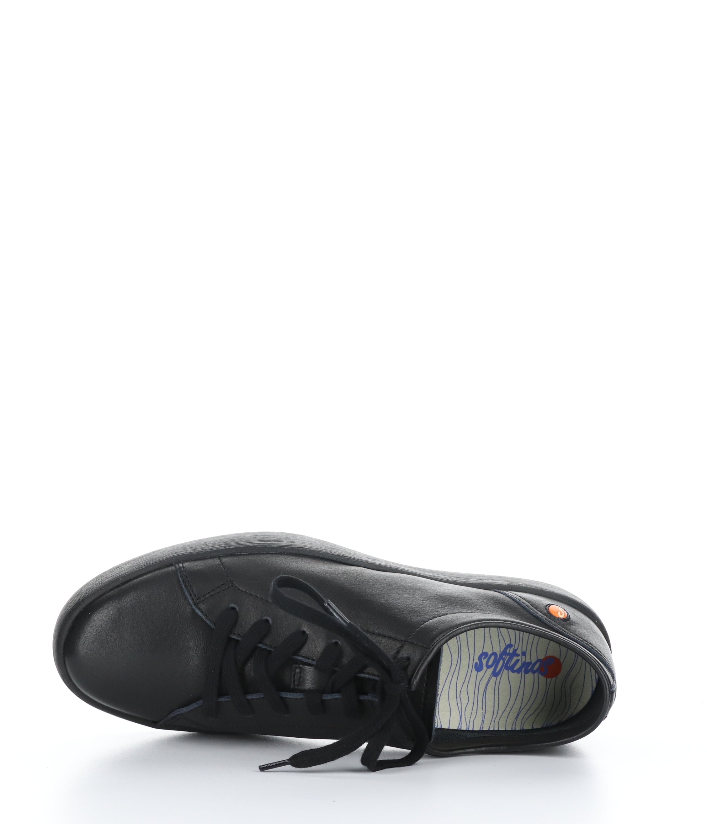 Black Lace-up Trainers ROSS594SOF