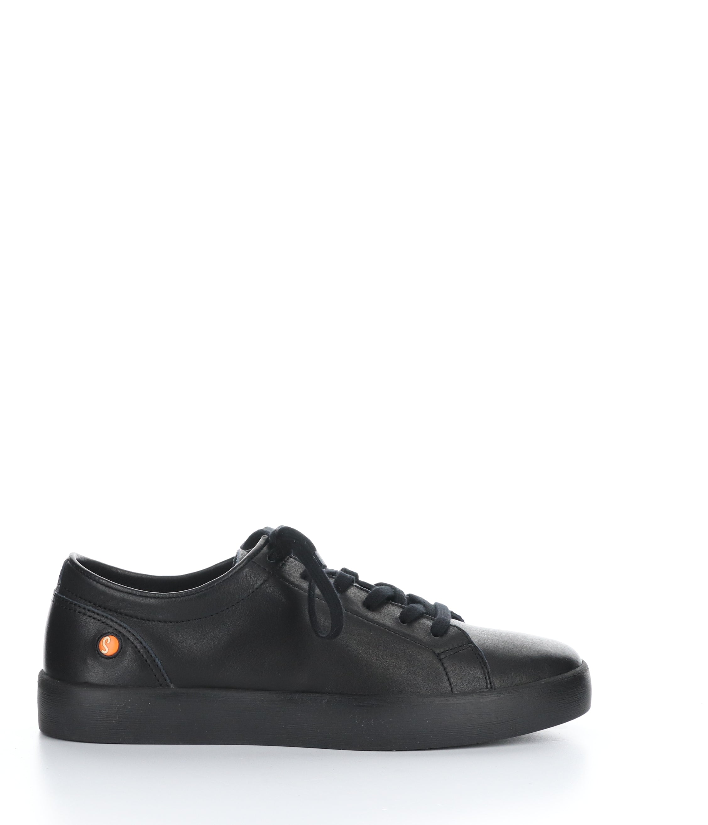 Black Lace-up Trainers ROSS594SOF