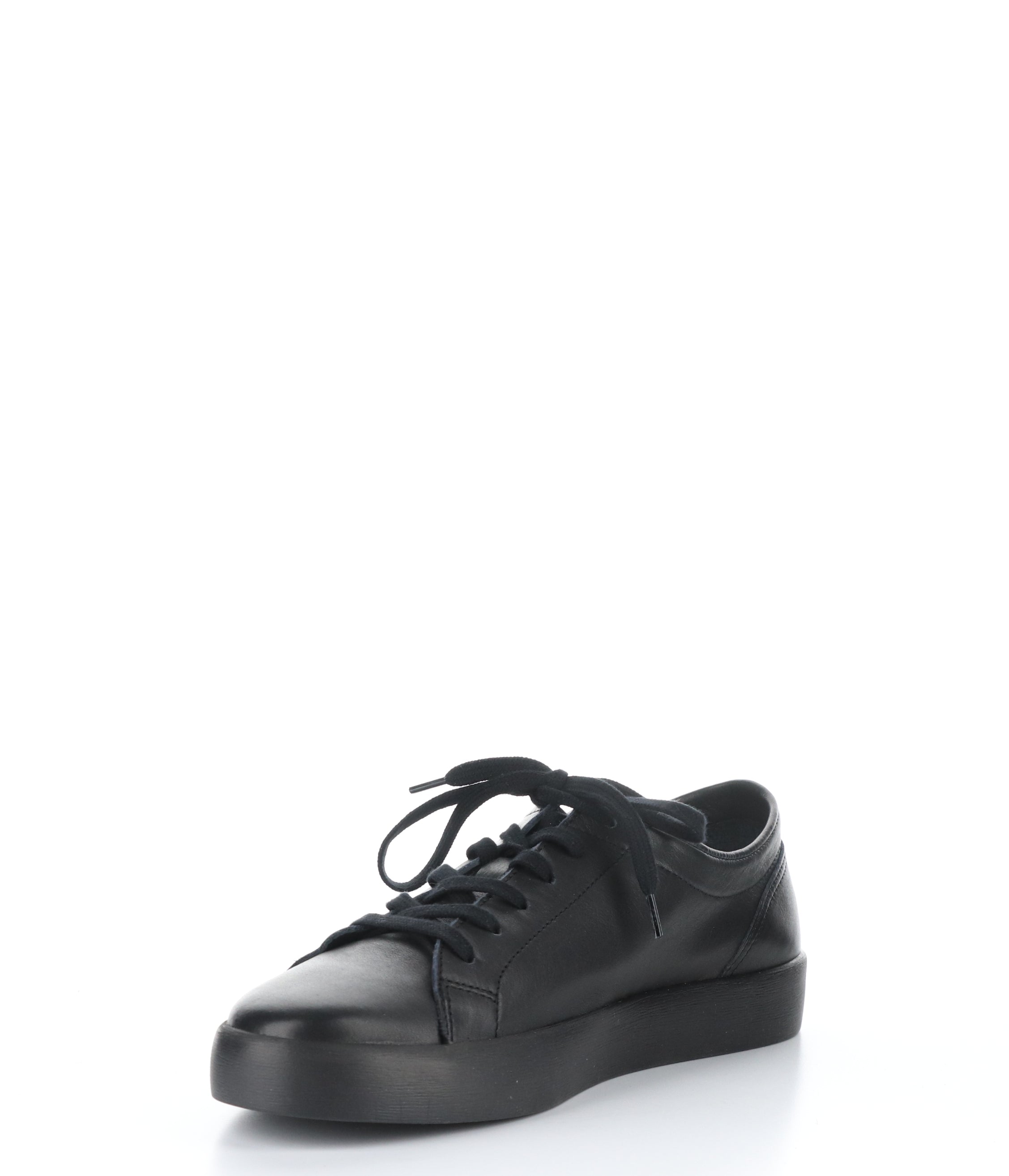 Black Lace-up Trainers ROSS594SOF