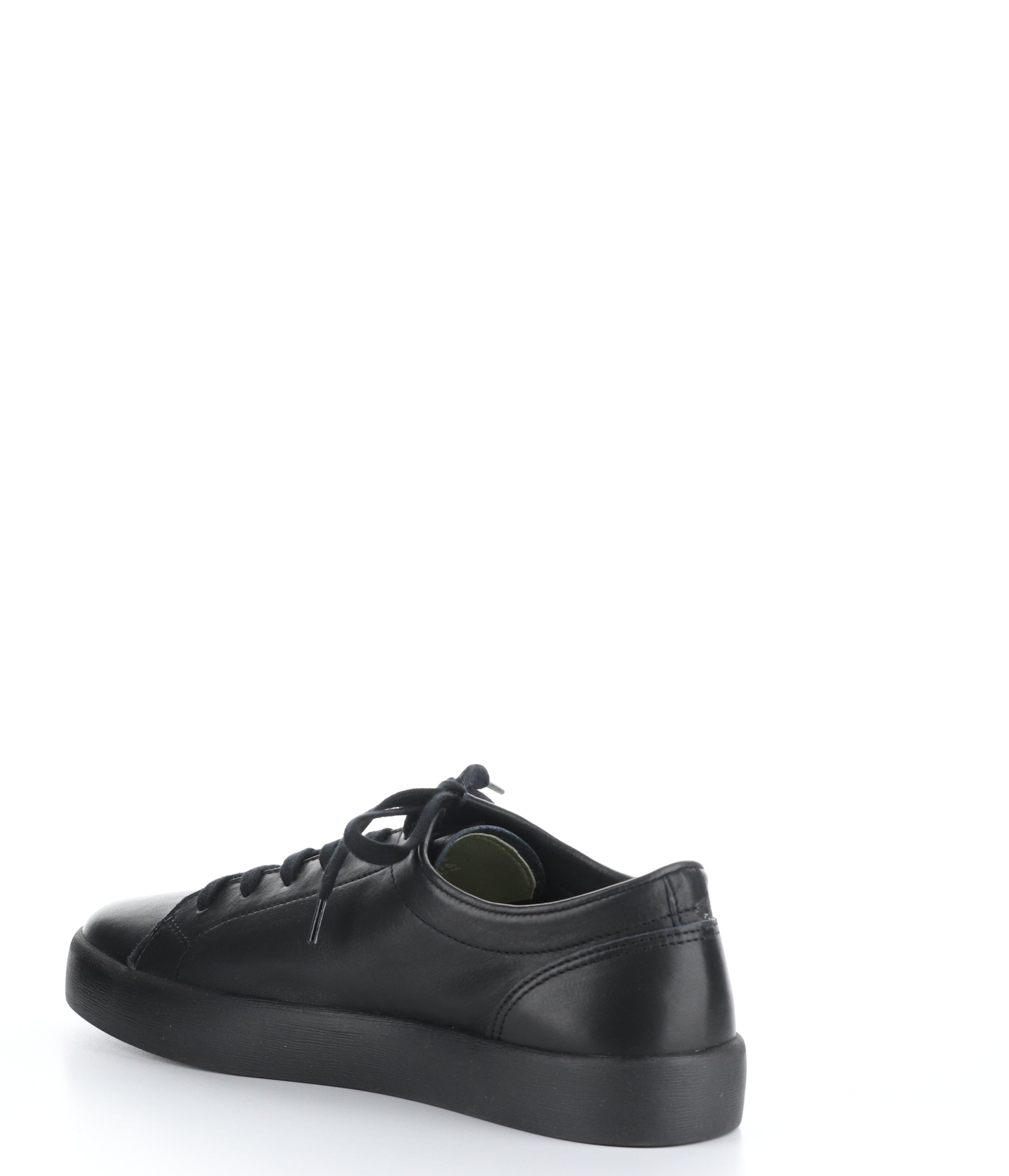 Black Lace-up Trainers ROSS594SOF