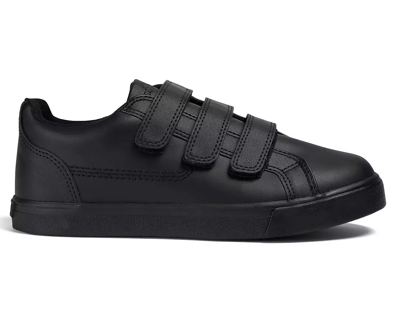 Black Leather Kickers Tovni Trip UA 114725 Shoes