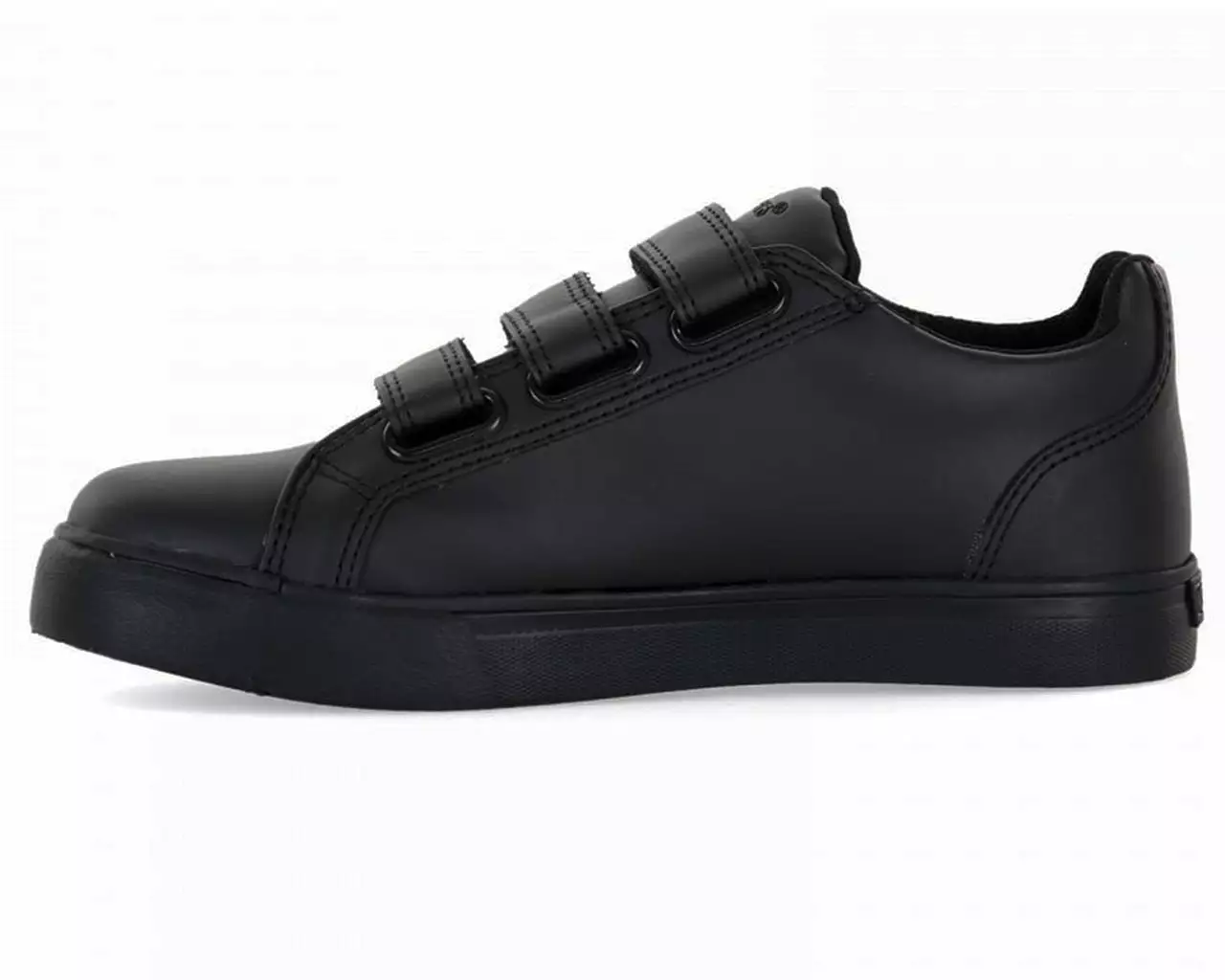 Black Leather Kickers Tovni Trip UA 114725 Shoes