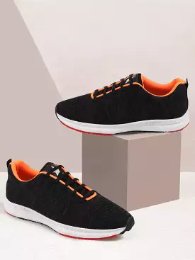 Black Men's Sports and Outdoor Running Shoes