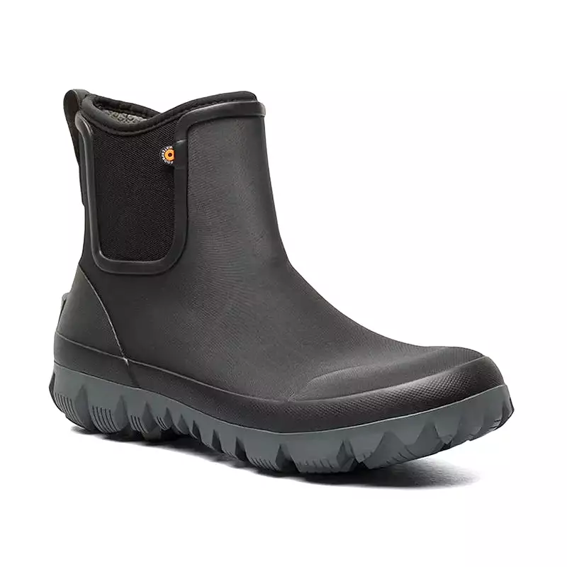 Black Urban Chelsea Boots for Men - Arcata Collection