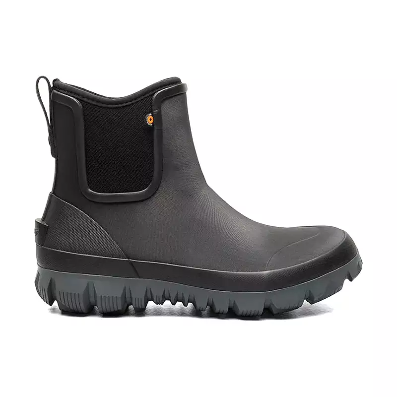 Black Urban Chelsea Boots for Men - Arcata Collection